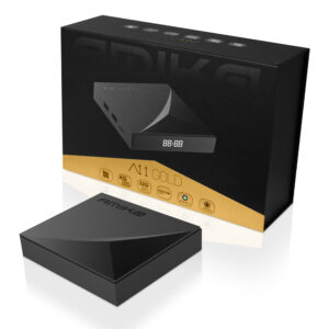 Amiko A11 Gold 4K Android OTT Media Streamer