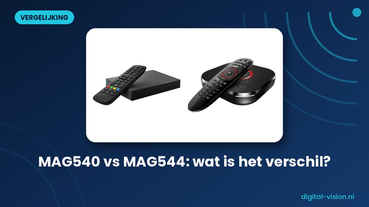 MAG540 vs MAG544: wat is het verschil en welke kies je? (2026)